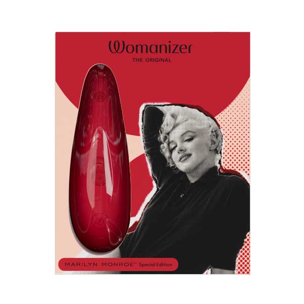 【正規品】【Womanizer】マリリンモンロースペシャルエディション　ビビッドレッド