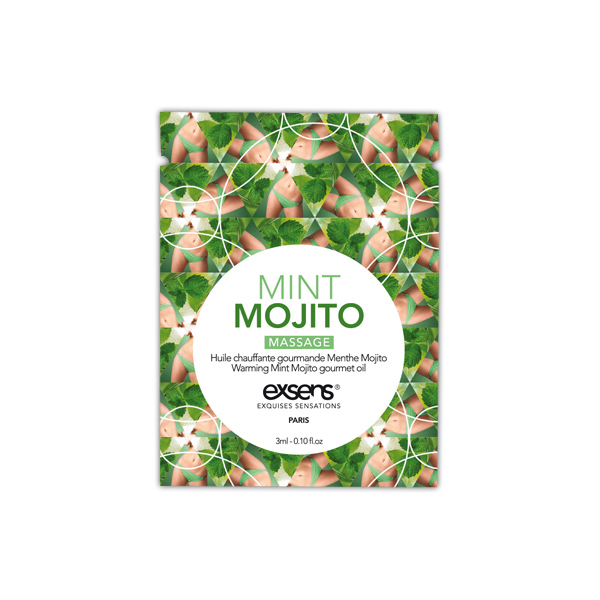 【20枚単位発注】exsens マッサージオイル　MINT MOJITO ピロー